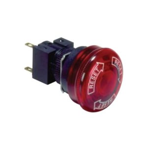Omron A165E-LS-24D-01 Lighted Emergency Stop Switch
