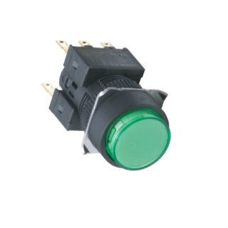Omron A165L-TGA-24D-1 Pushbutton Switch