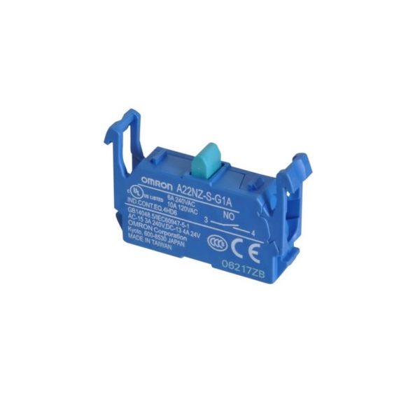 Omron A22NZ-S-G1A Contact Block 1NO