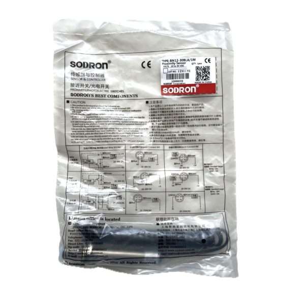 SODRON BN12-30BLA/1M Proximity Sensor - Image 2