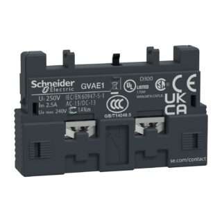 Schneider GVAE1 auxiliary contact block