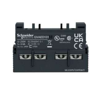 Schneider GVAED101 auxiliary contact block