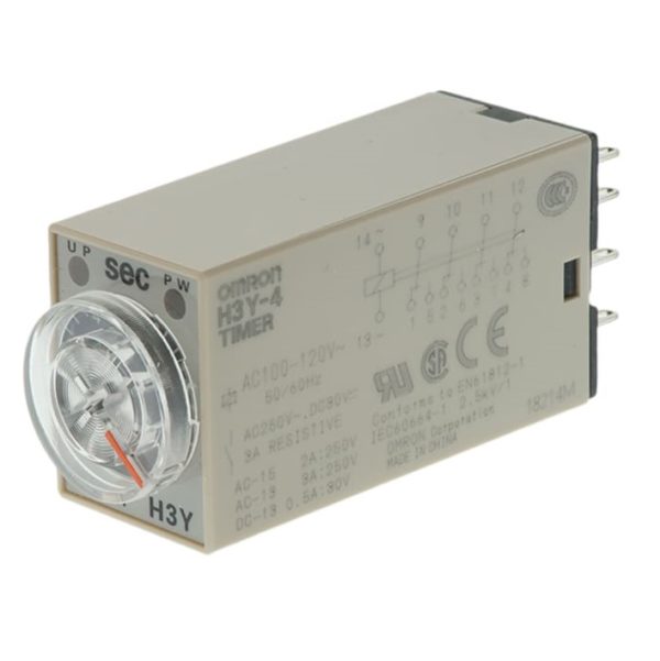 Omron H3Y-4 AC100-120 10S Solid-state Timer