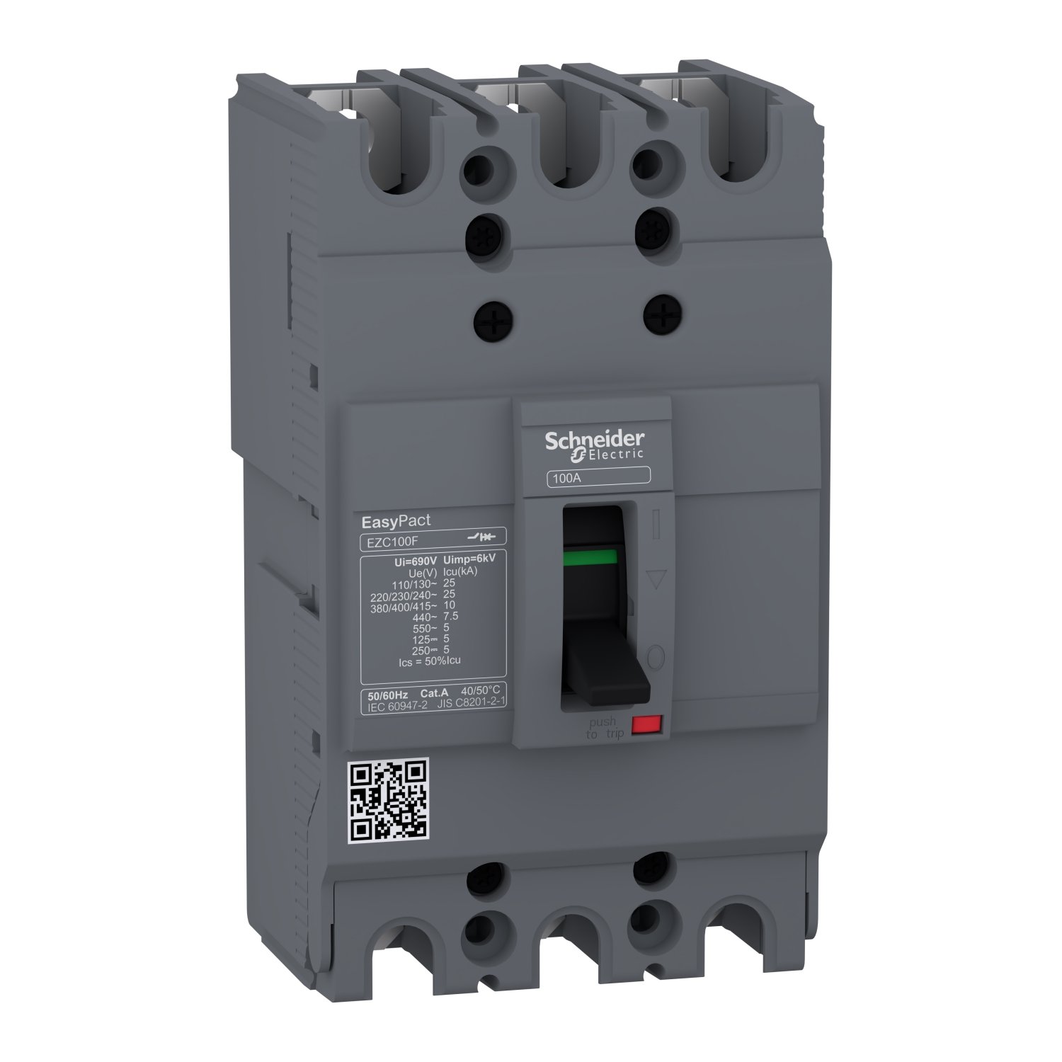 Schneider EZC100F3100 Molded Case Circuit Breaker (MCCB)