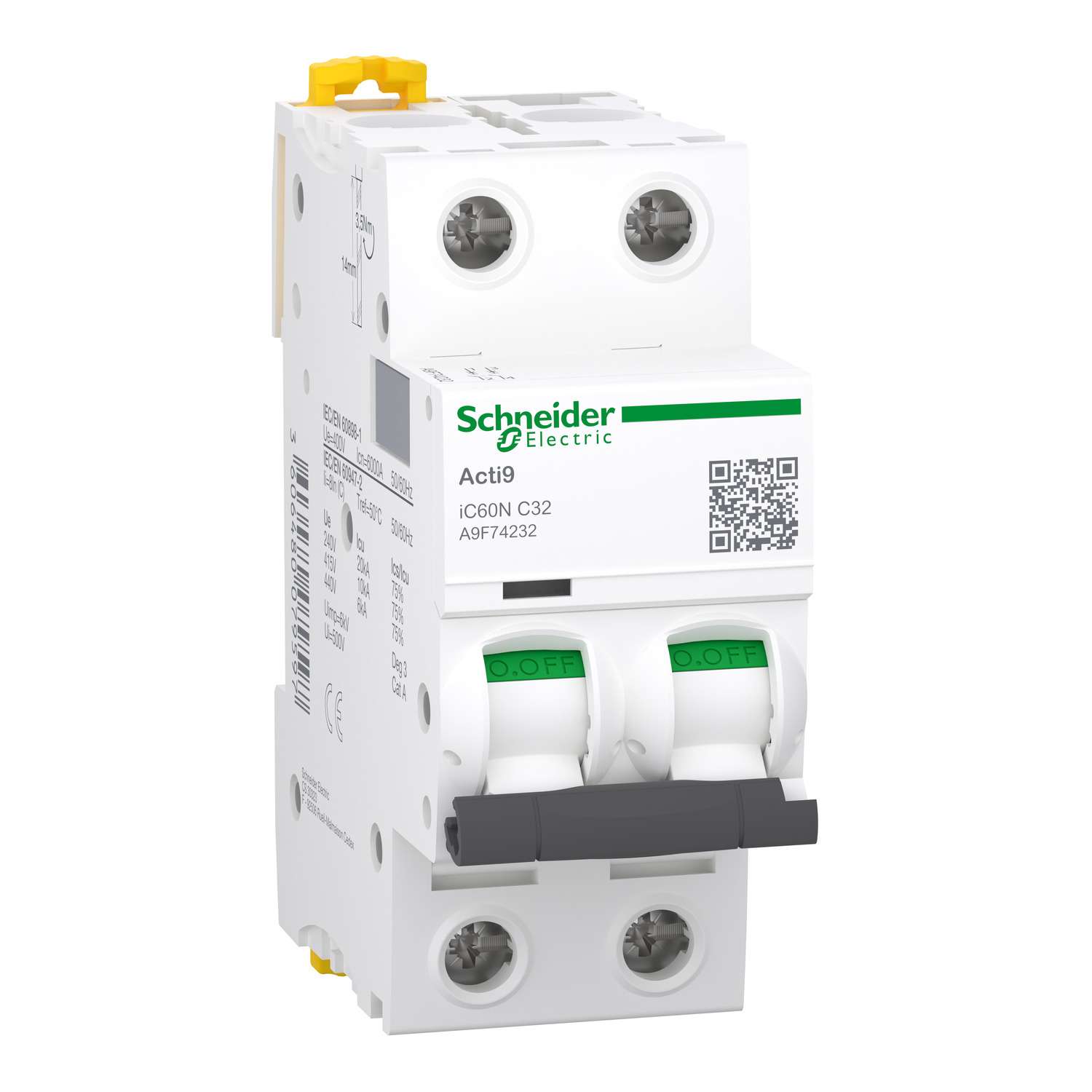Schneider A9F74232 Circuit Breaker