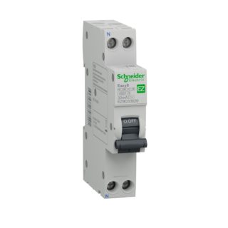 Schneider EZ9D33620 Residual current breaker with overcur. prot. (RCBO)
