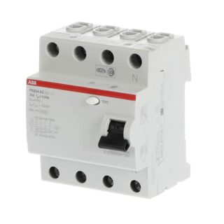 ABB FH204 AC-63/0.3 Residual Current Circuit Breaker (2CSF204006R3630)