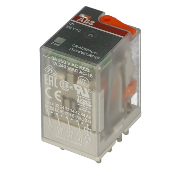 ABB CR-M230AC4L Pluggable interface relay (1SVR405613R3100)