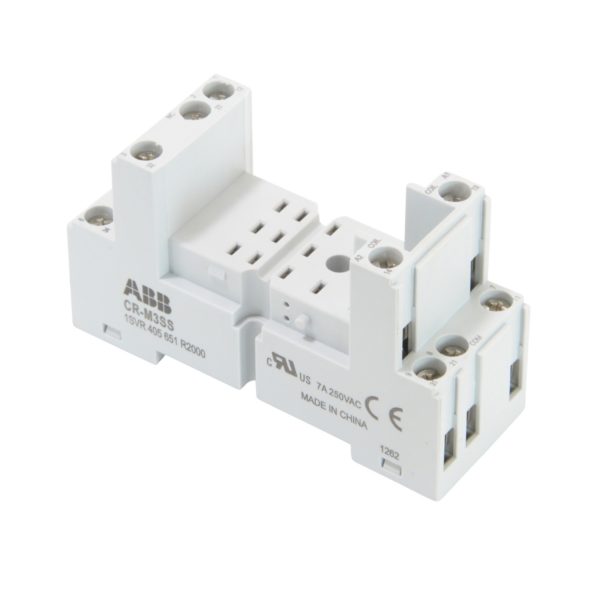 ABB CR-M3SS Standard socket for 3c/o CR-M relay (1SVR405651R2000)