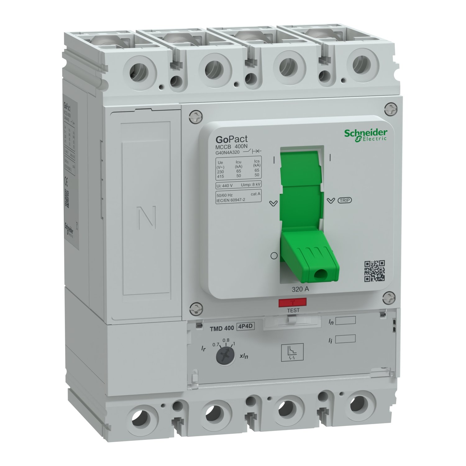 Schneider G40N4A320 Molded Case Circuit Breaker (MCCB)