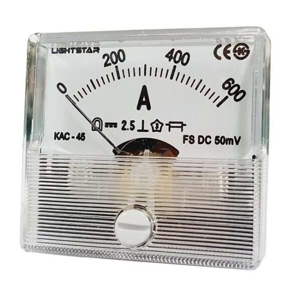 LIGHTSTAR KAC-45-DC1A/50MV DC Current Analog Meter