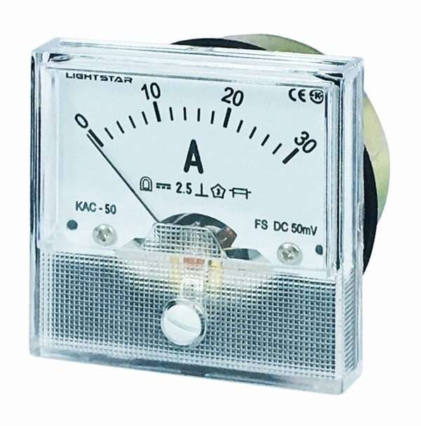 LIGHTSTAR KAC-50-3A  DC Current Analog Meter