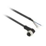 Telemecanique Sensors XZCP1041L2 cable with elbowed female connector
