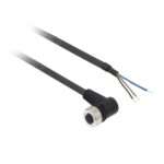 Telemecanique Sensors XZCP1340L5 cable with elbowed female connector