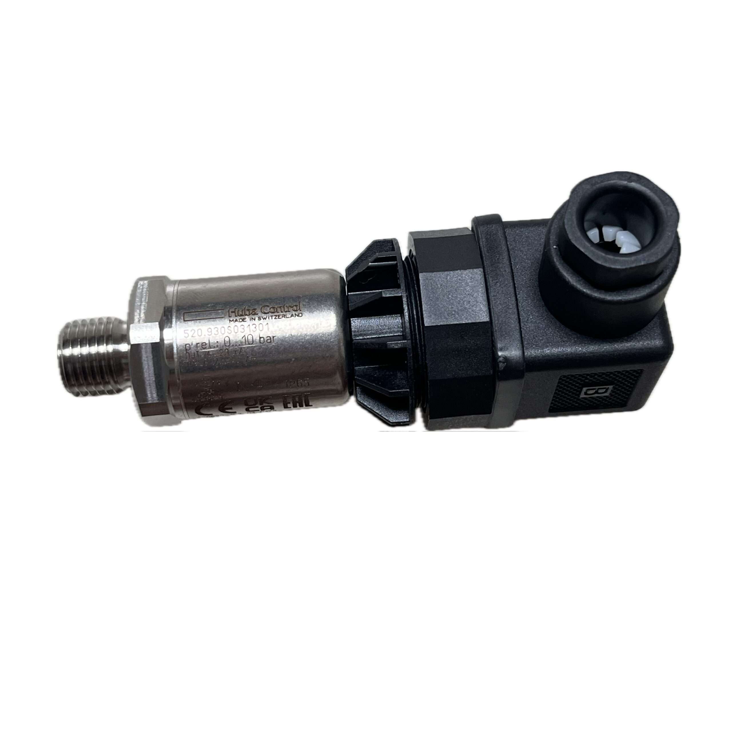 Huba Control 520.930S031301 Pressure Sensor, 0..10bar, 4..20mA, 7..33VDC