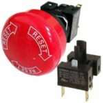 Omron A165E-S-01 Emergency Stop switch