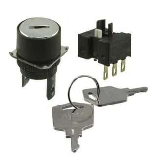 Omron A165K-T2AL-2 Key-type selector switch