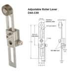 Omron D4A-C00 Adjustable Roller Lever