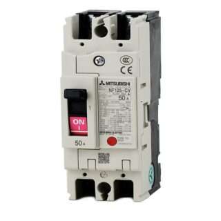 Mitsubishi NF125-CV 2P 50A Molded Case Circuit Breaker (MCCB)