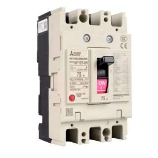 Mitsubishi NF125-HV 3P 75A Molded Case Circuit Breaker (MCCB)