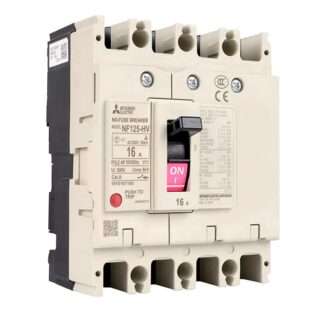 Mitsubishi NF125-HV 4P 16A Molded Case Circuit Breaker (MCCB)