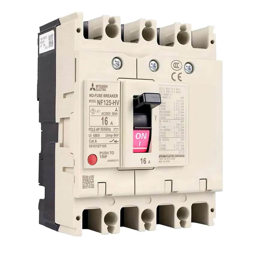 Mitsubishi NF125-HV 4P 16A Molded Case Circuit Breaker (MCCB)
