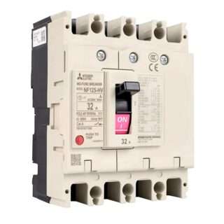Mitsubishi NF125-HV 4P 32A Molded Case Circuit Breaker (MCCB)