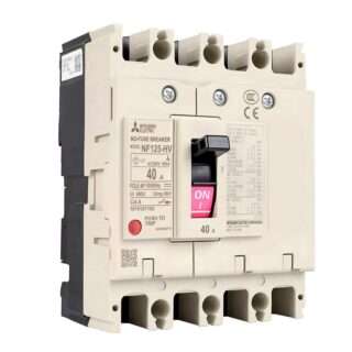 Mitsubishi NF125-HV 4P 40A Molded Case Circuit Breaker (MCCB)