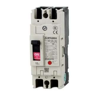 Mitsubishi NF125-SV 2P 15A Molded Case Circuit Breaker (MCCB)