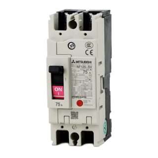Mitsubishi NF125-SV 2P 75A Molded Case Circuit Breaker (MCCB)