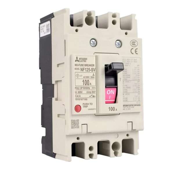 Mitsubishi NF125-SV 3P 100A Molded Case Circuit Breaker (MCCB)