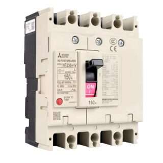 Mitsubishi NF250-HV 4P 150A Molded Case Circuit Breaker (MCCB)