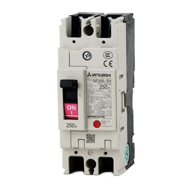 Mitsubishi NF250-SV 2P 250A Molded Case Circuit Breaker (MCCB)
