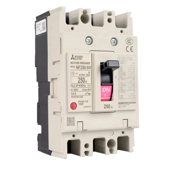 Mitsubishi NF250-SV 3P 250A Molded Case Circuit Breaker (MCCB)