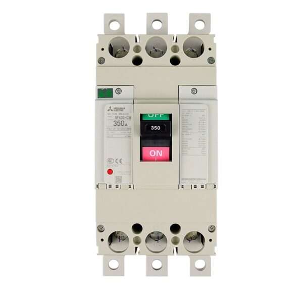 Mitsubishi NF400-CW 3P 350A Molded Case Circuit Breaker (MCCB)