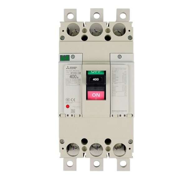 Mitsubishi NF400-CW 3P 400A Molded Case Circuit Breaker (MCCB)