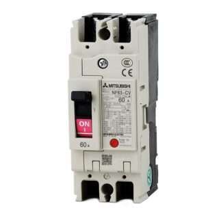 Mitsubishi NF63-CV 2P 60A Molded Case Circuit Breaker (MCCB)