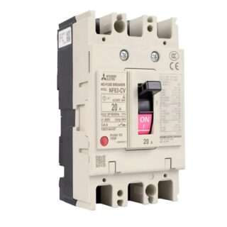 Mitsubishi NF63-CV 3P 20A Molded Case Circuit Breaker (MCCB)