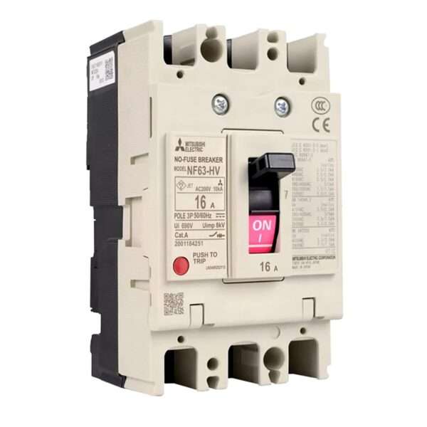 Mitsubishi NF63-HV 3P 16A Molded Case Circuit Breaker (MCCB)