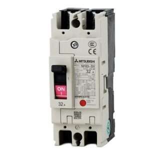 Mitsubishi NF63-SV 2P 32A Molded Case Circuit Breaker (MCCB)