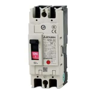 Mitsubishi NF63-SV 2P 50A Molded Case Circuit Breaker (MCCB)