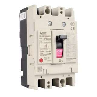 Mitsubishi NF63-SV 3P 20A Molded Case Circuit Breaker (MCCB)