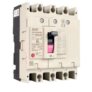Mitsubishi NF63-SV 4P 60A Molded Case Circuit Breaker (MCCB)