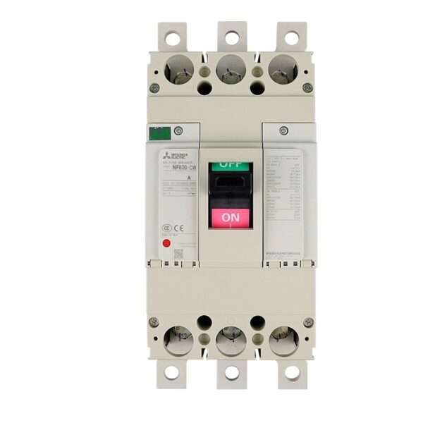 Mitsubishi NF630-CW 3P 500A Molded Case Circuit Breaker (MCCB)