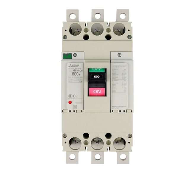 Mitsubishi NF630-CW 3P 600A Molded Case Circuit Breaker (MCCB)