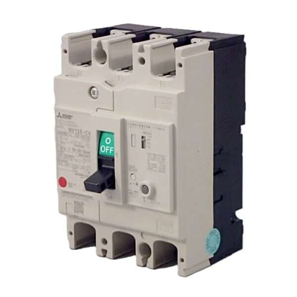 Mitsubishi NV125-CV 3P 75A 100-440V 1.2.500MA Earth Leakage Circuit Breakers (ELCB)