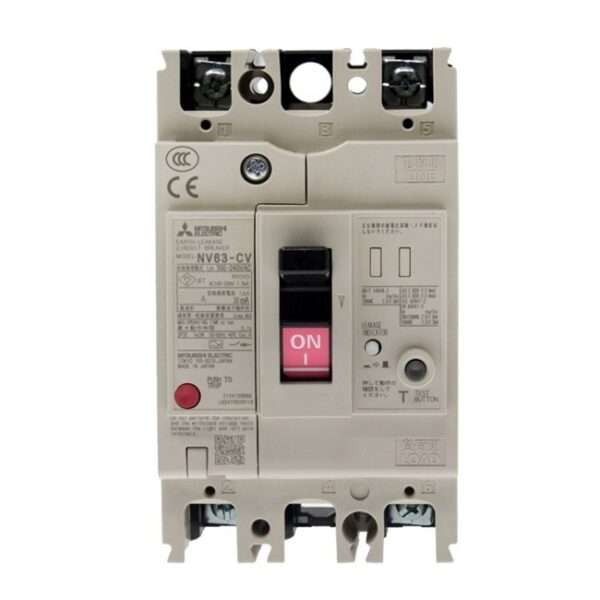 Mitsubishi NV63-CV 2P 16A 100-240V 30mA Earth Leakage Circuit Breakers (ELCB)