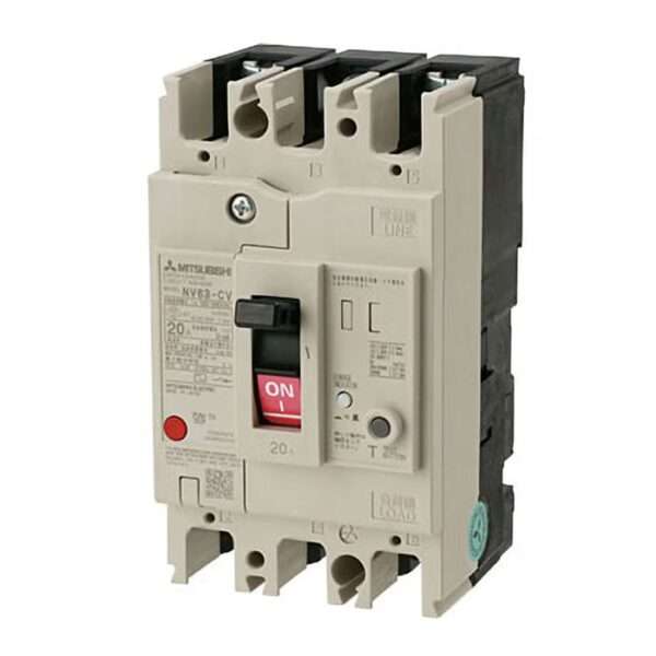 Mitsubishi NV63-CV 2P 20A 100-240V 30mA Earth Leakage Circuit Breakers (ELCB)