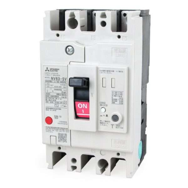 Mitsubishi NV63-SV 3P 63A 100-440V 30MA Earth Leakage Circuit Breakers (ELCB)