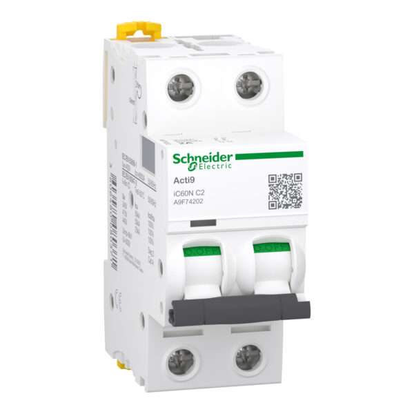 Schneider A9F74202 Circuit Breaker - Image 3